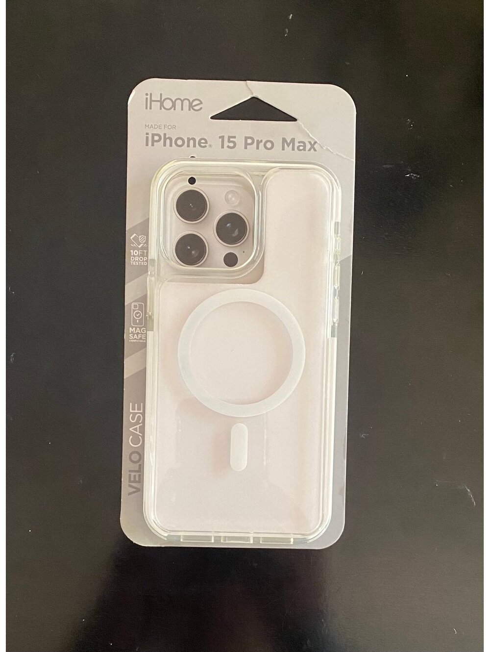 iHome Case for iPhone 15 Pro Max White